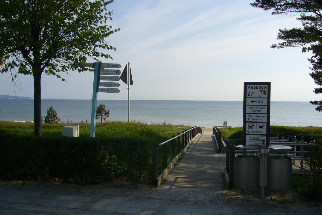 Meerblick-Appartement Villa Gudrun Binz Buitenkant foto